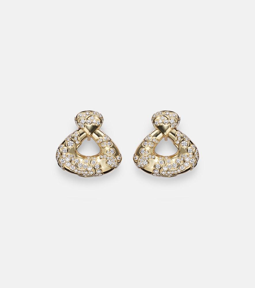 marina b annec 18kt gold earrings with diamonds