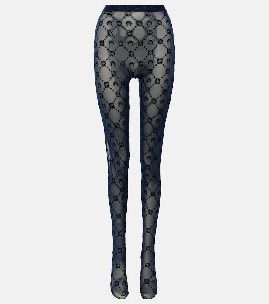 marine serre moon mesh tights