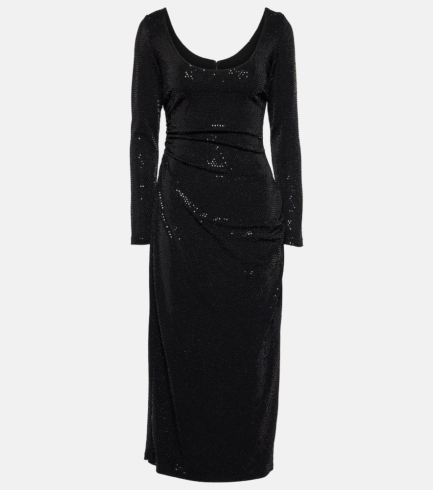 markarian jude embellished midi dress