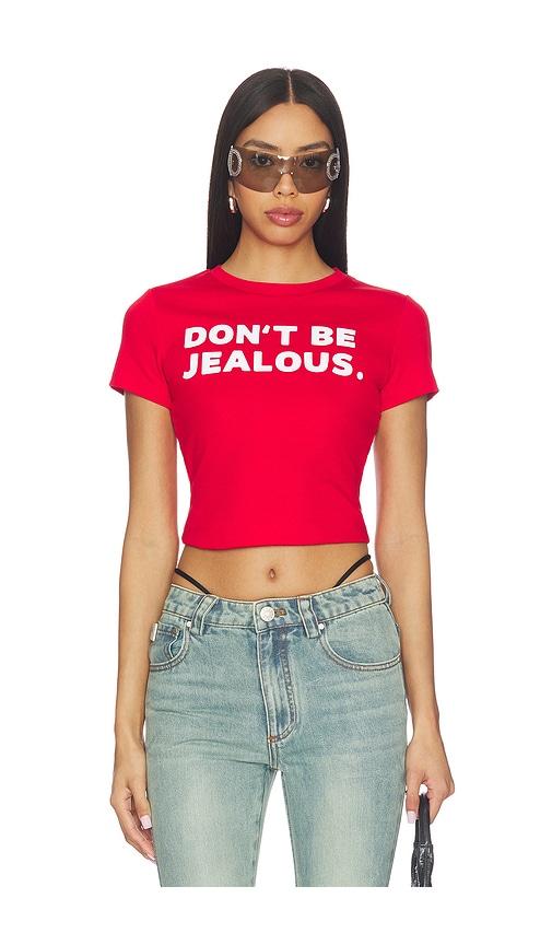 markgong jealous baby t shirt in red. - size l (also in s)