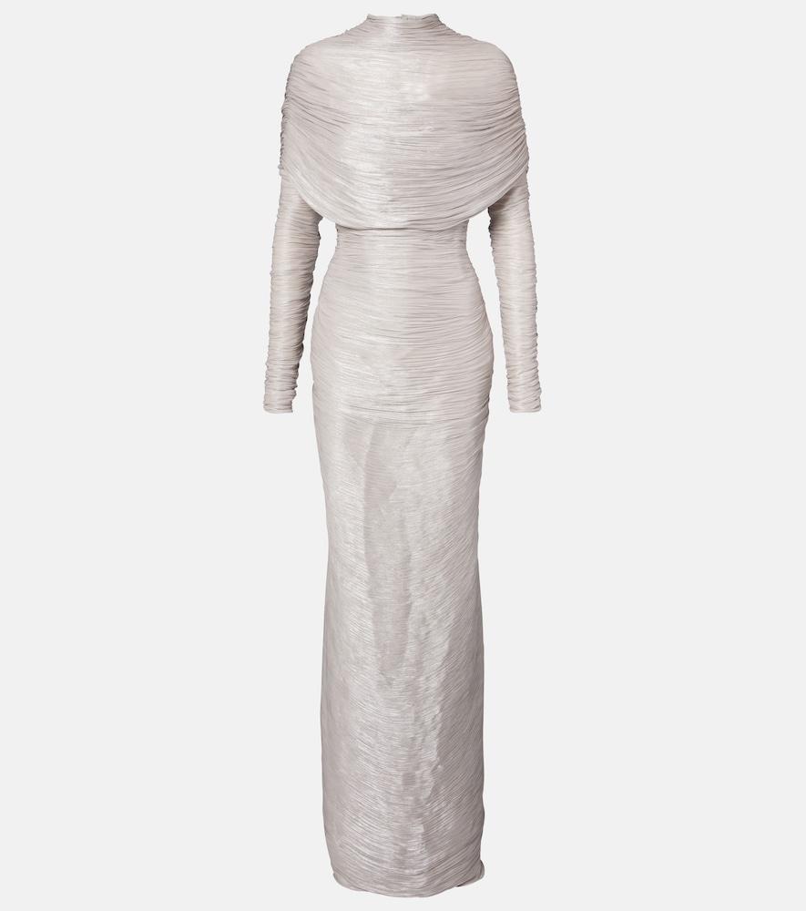 marmar halim ruched gown