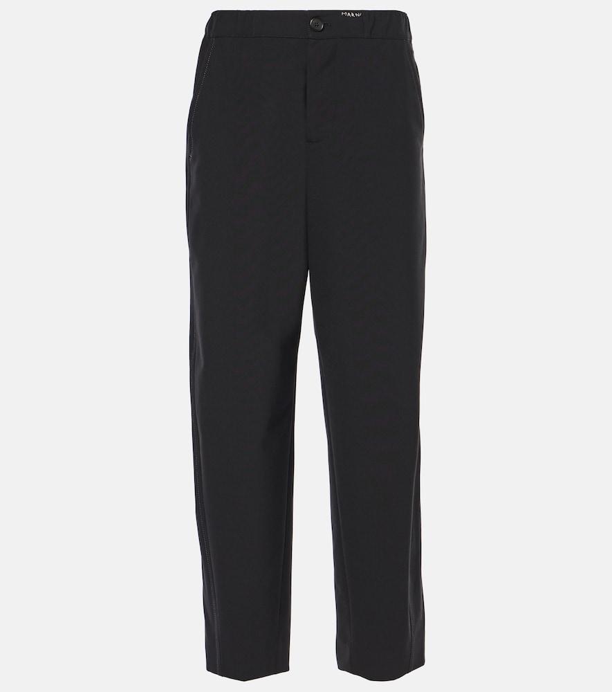 marni high-rise tapered pants