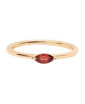 marquise birthstone ring