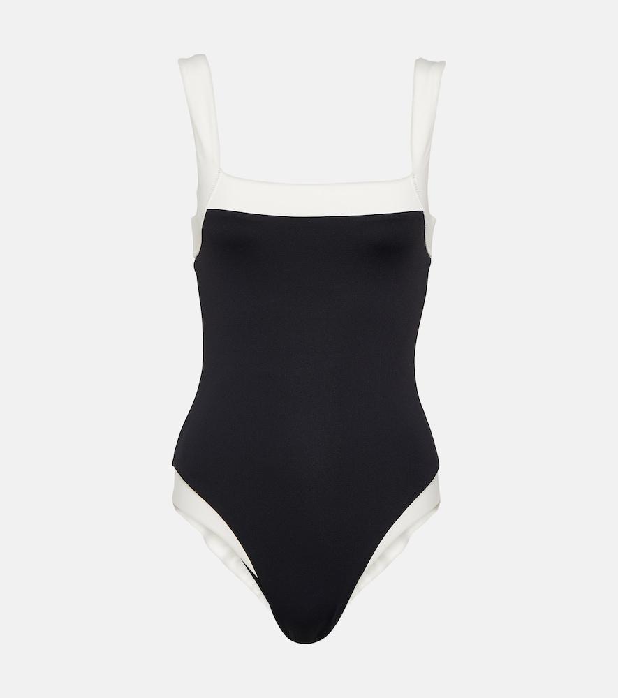 marysia bianco maillot square neck swimsuit
