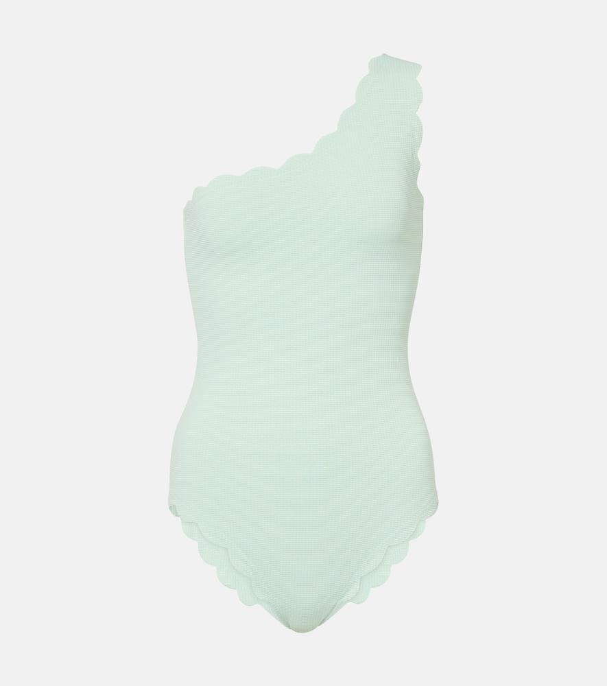 marysia santa barbara one-shoulder swimsuit