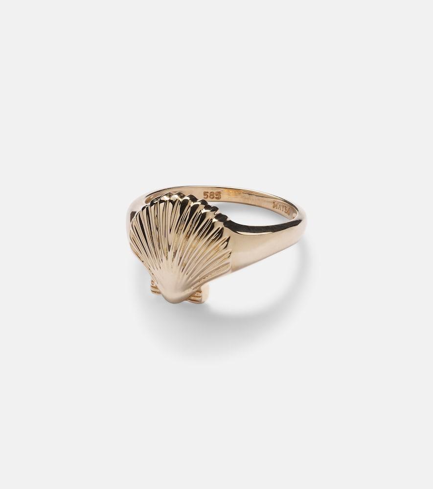 mateo venus 14kt gold ring