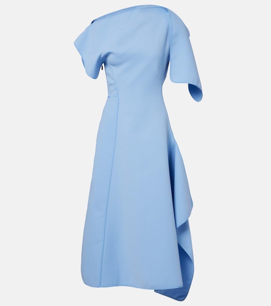 maticevski diadem draped midi dress