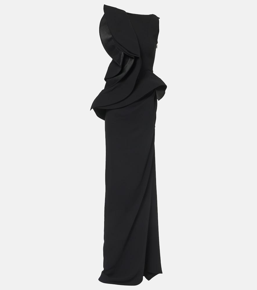 maticevski fateful ruffled gown