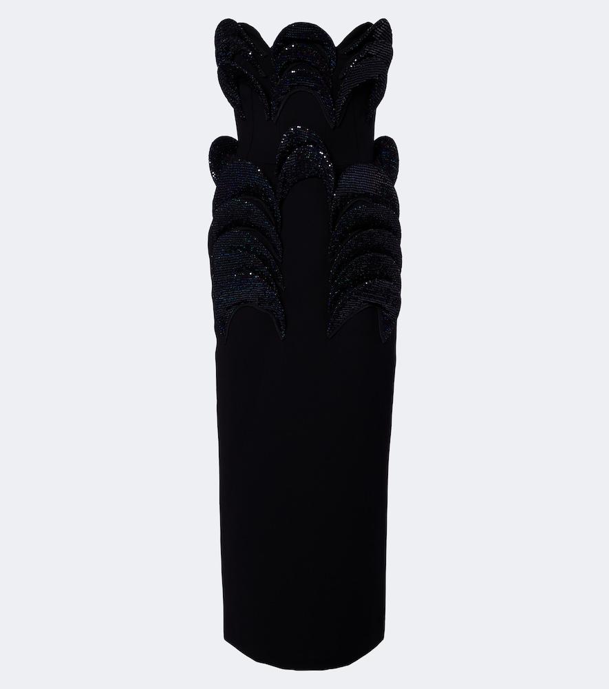 maticevski glint sequined cocktail dress