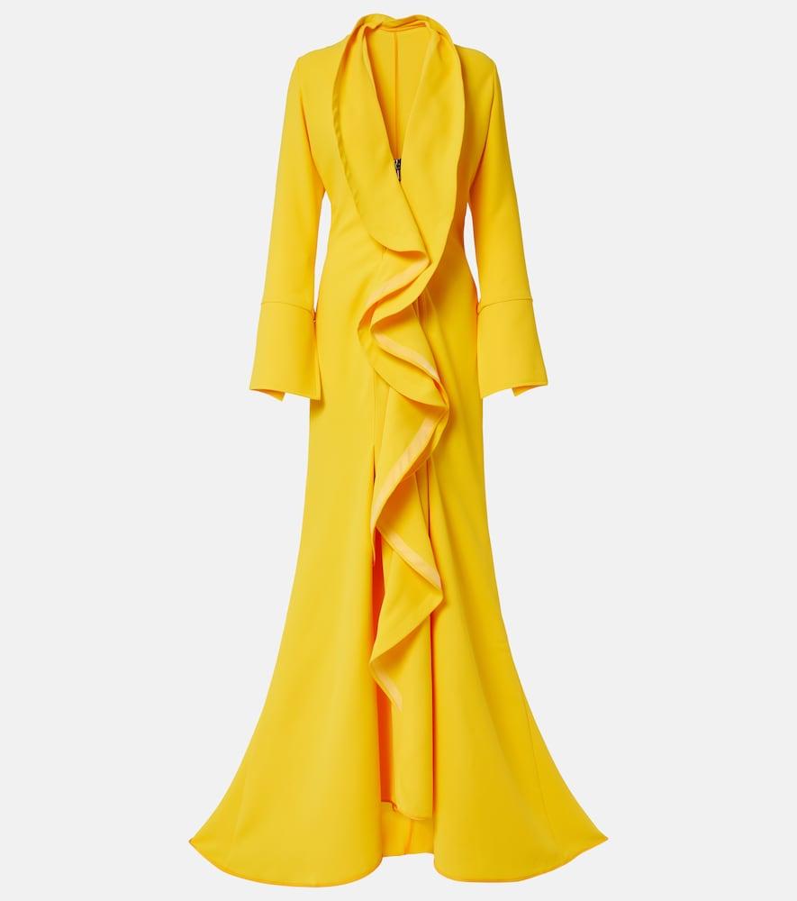 maticevski jupiter draped gown
