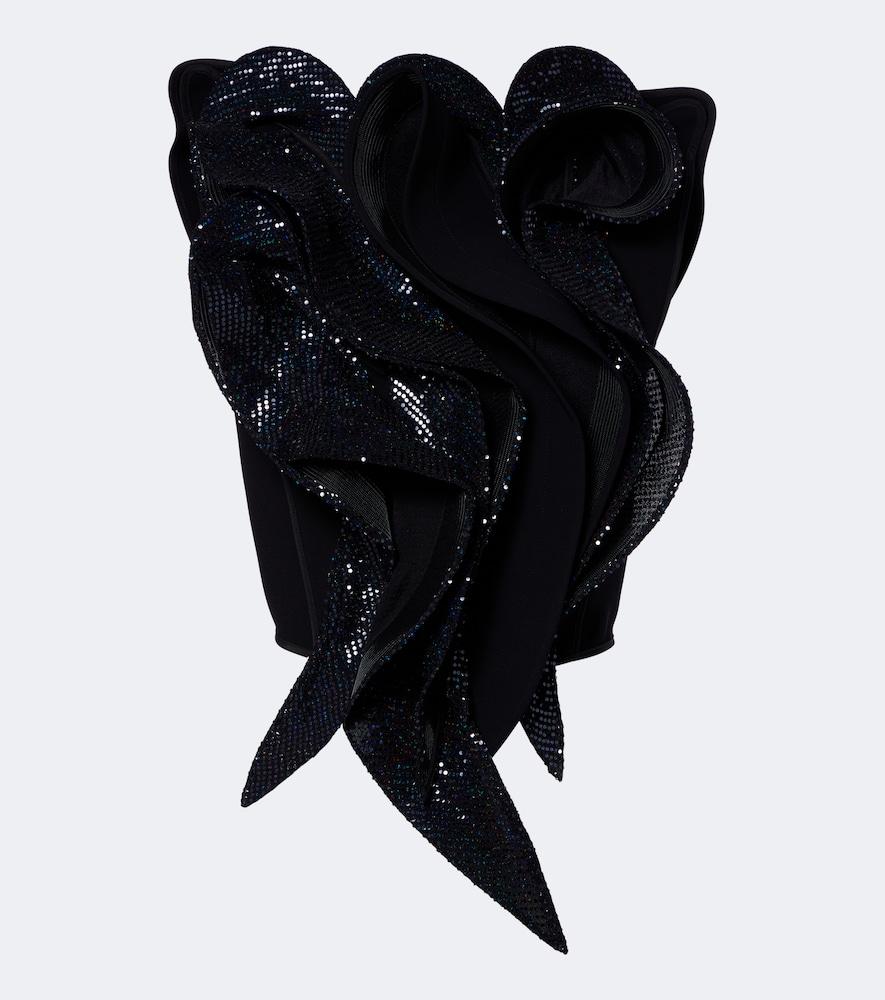 maticevski lavish sequined top