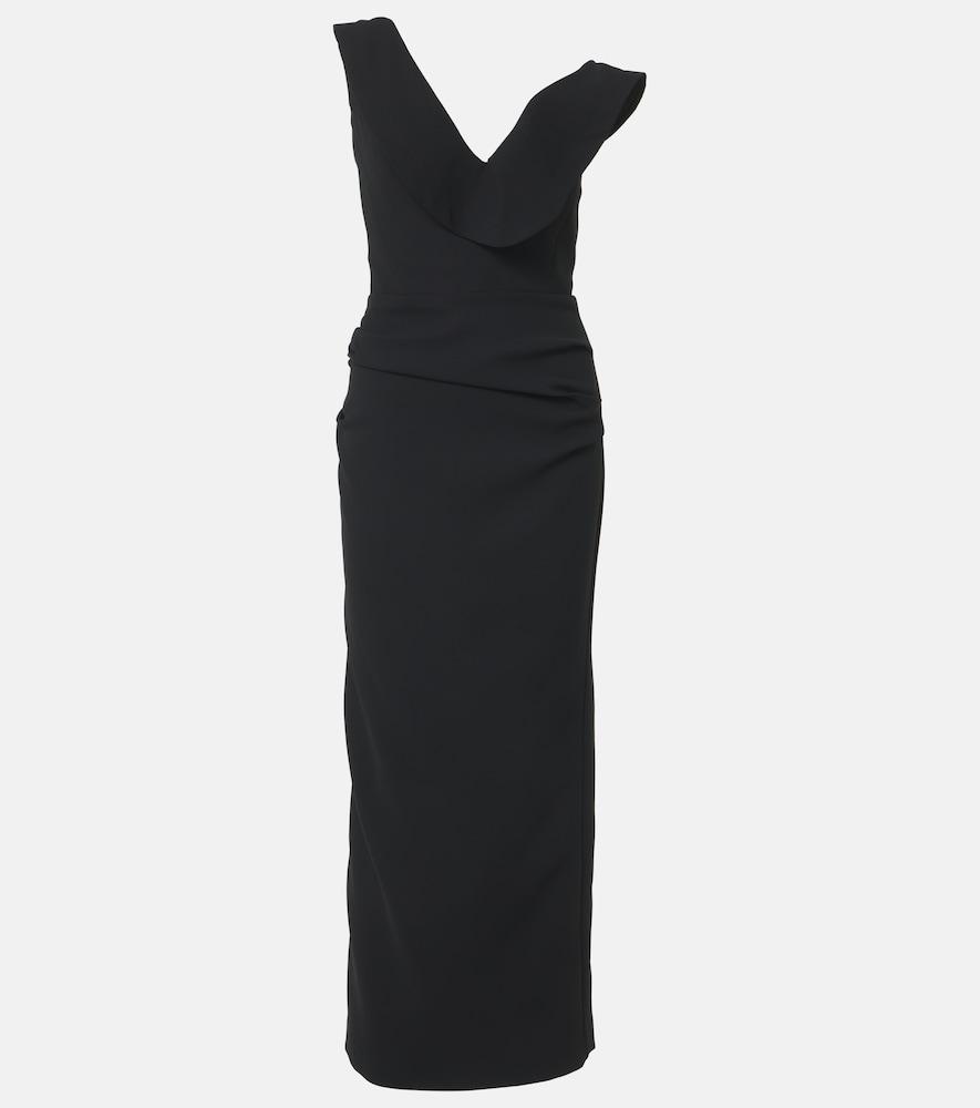 maticevski requiem ruffled maxi dress
