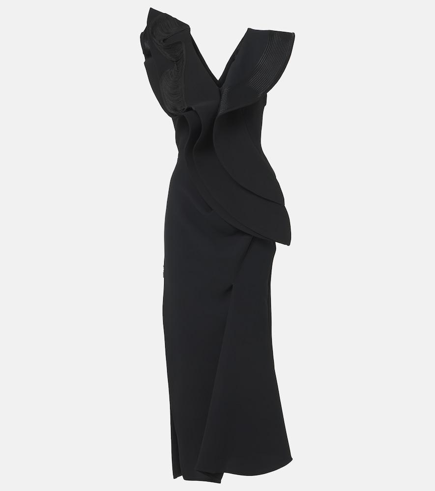 maticevski revive wave crêpe gown