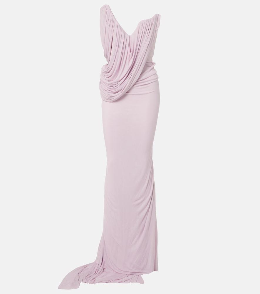 maticevski systema draped jersey gown