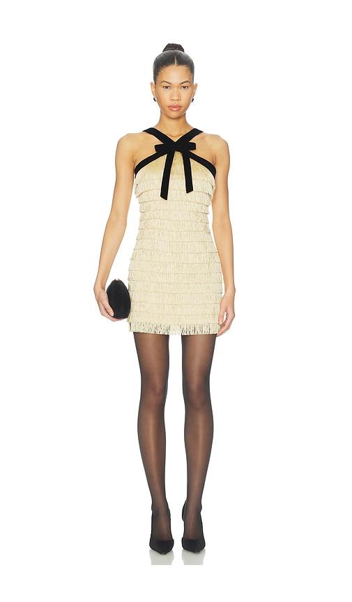 maude club autumn dress in yellow. - size l (also in s, m)