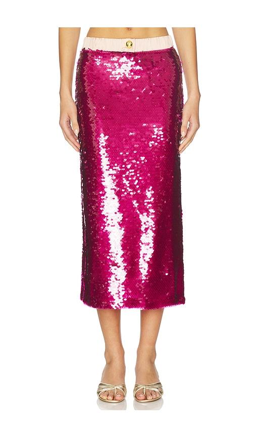 maude club clara skirt in fuchsia. - size s (also in xs)