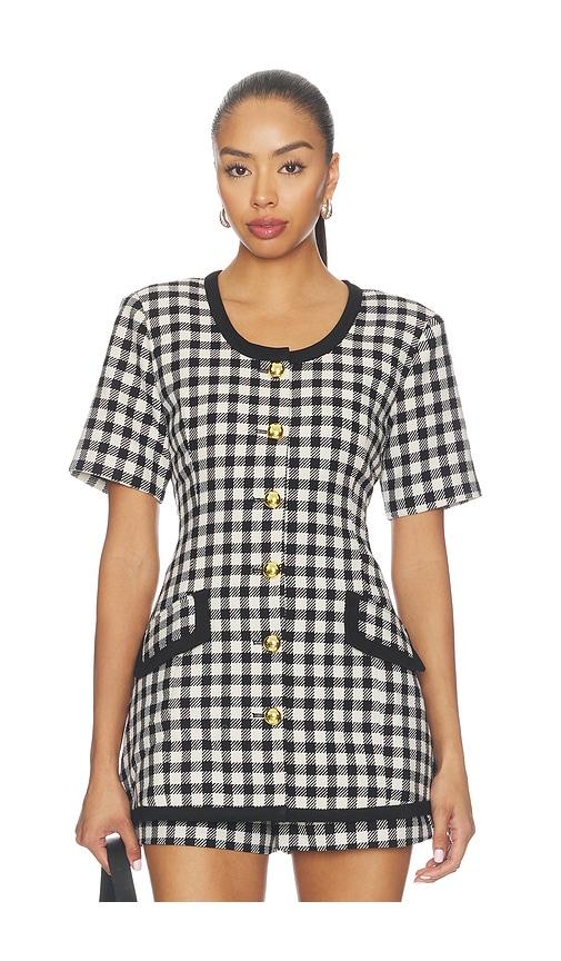 maude club frances jacket in multi. - size l (also in xs, s, m)