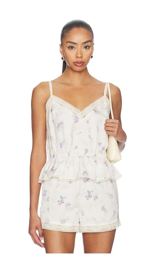 maude club jarvis top in white. - size l (also in xs, s, m, xl)