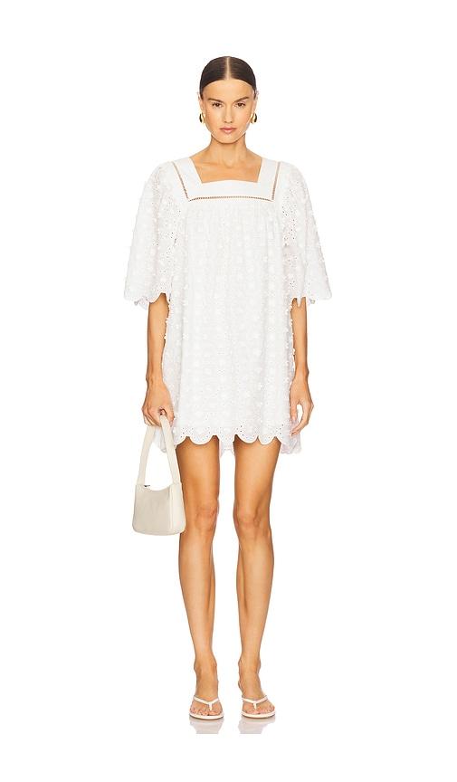 maude club kensie dress in white. - size s (also in xs)
