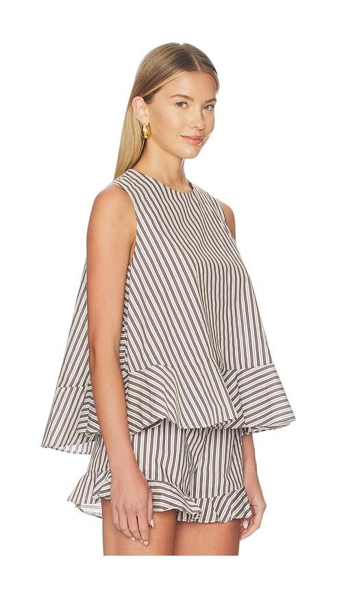 maude club miller top in multi. - size l (also in xs)