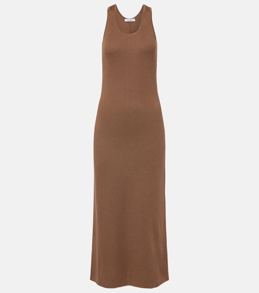 max mara aceri virgin wool midi dress