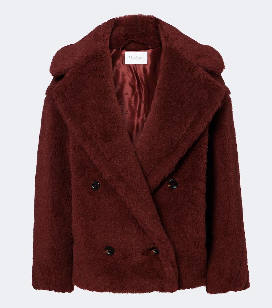 max mara alpaca, wool, and silk jacket