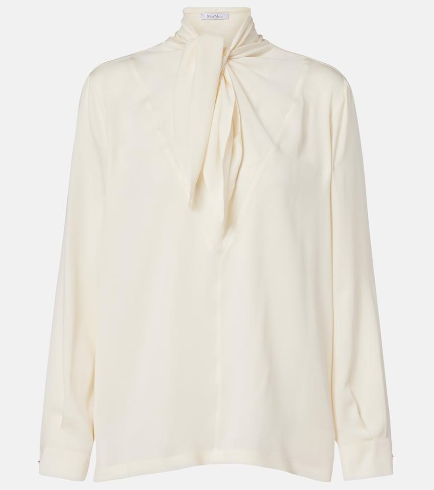 max mara badia silk shirt