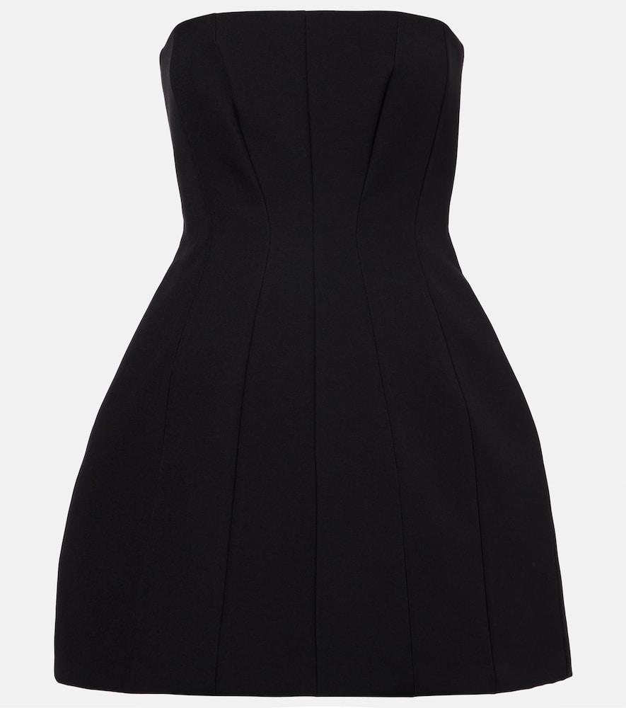 max mara betel strapless minidress