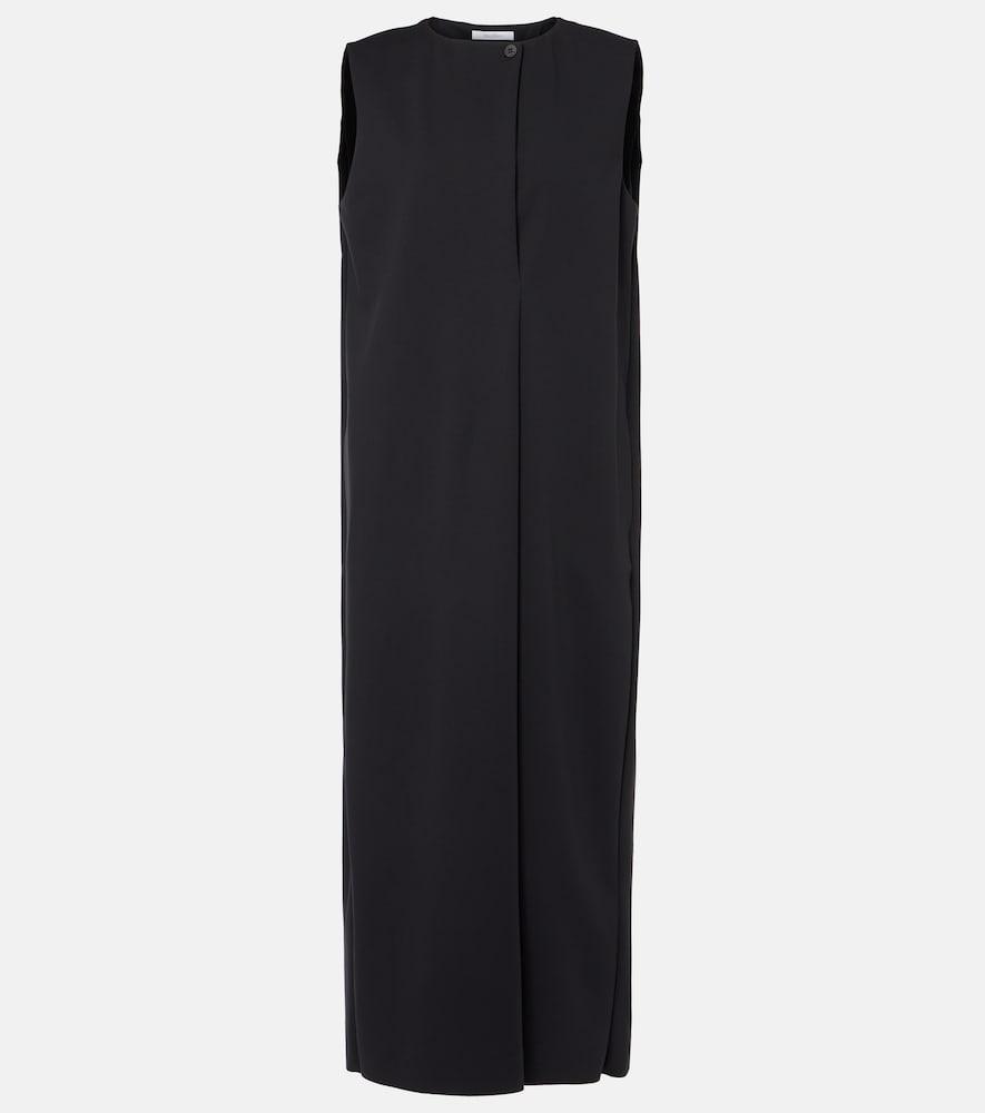 max mara biada cotton-blend maxi dress