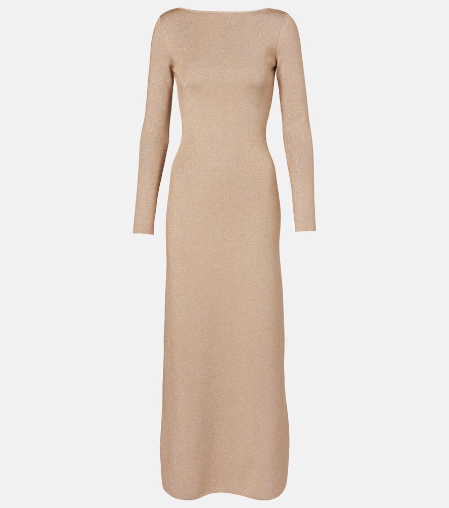 max mara bracco pen-back maxi dress