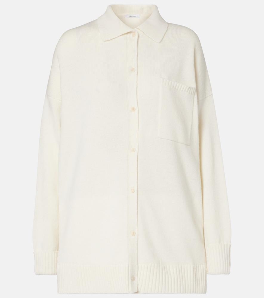 max mara bull cashmere overshirt