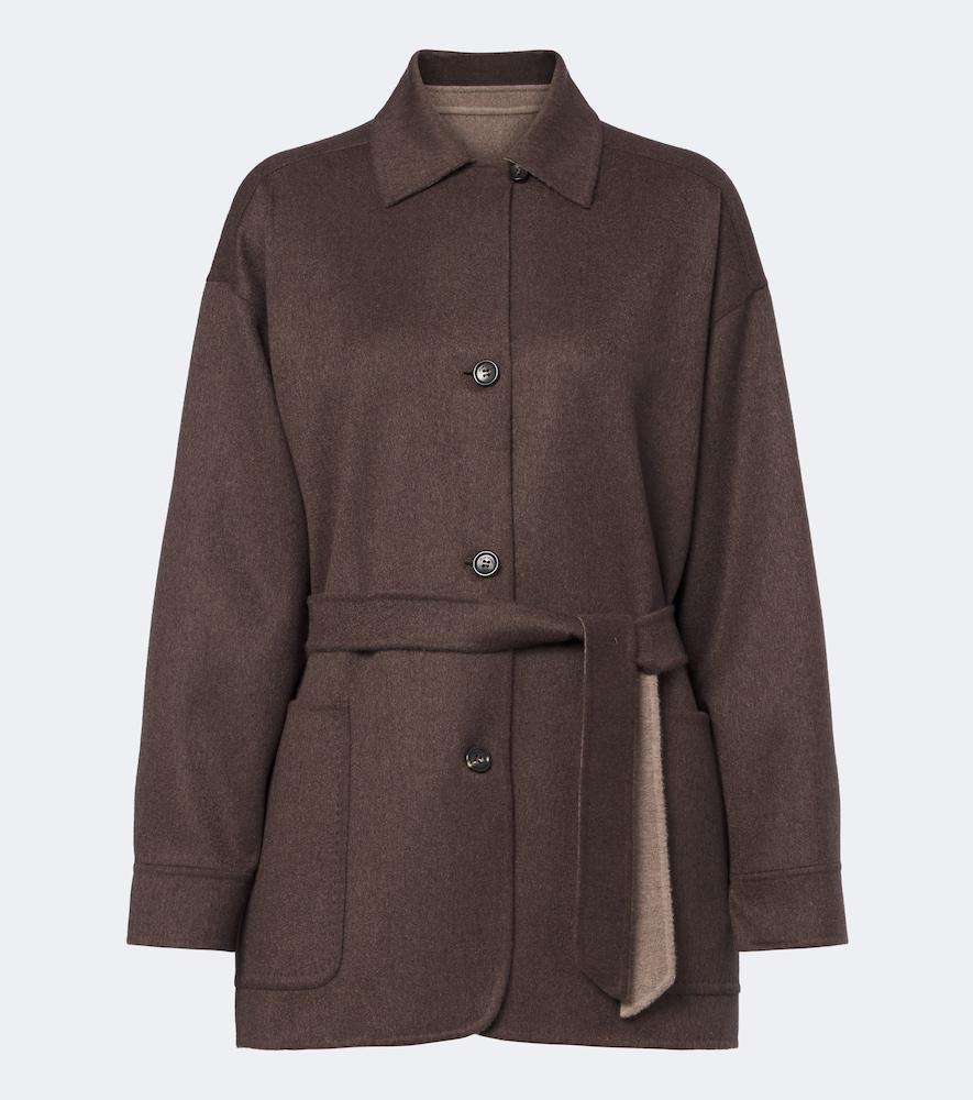 max mara cashmere-blend jacket