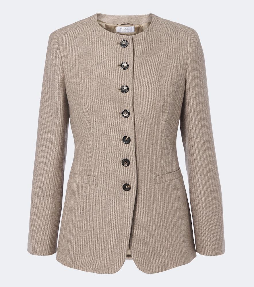 max mara cashmere bouclé jacket