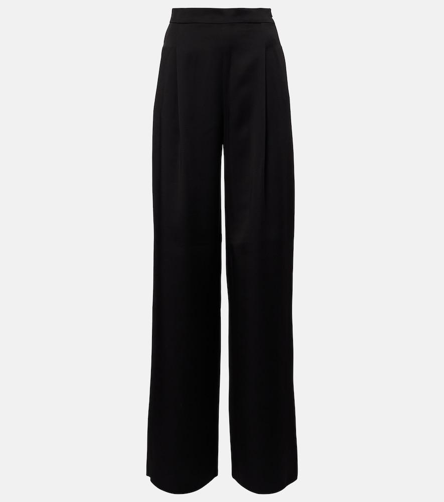 max mara cono high-rise wide-leg pants