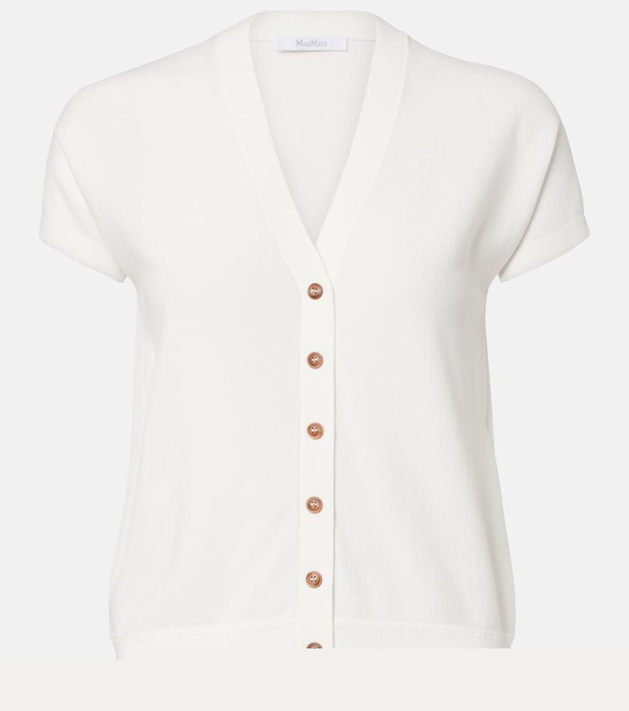 max mara crêpe cardigan