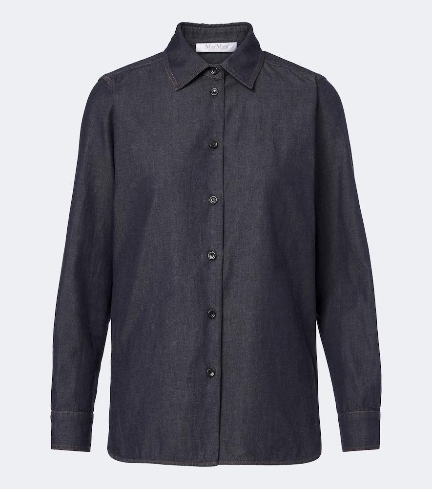 max mara denim shirt