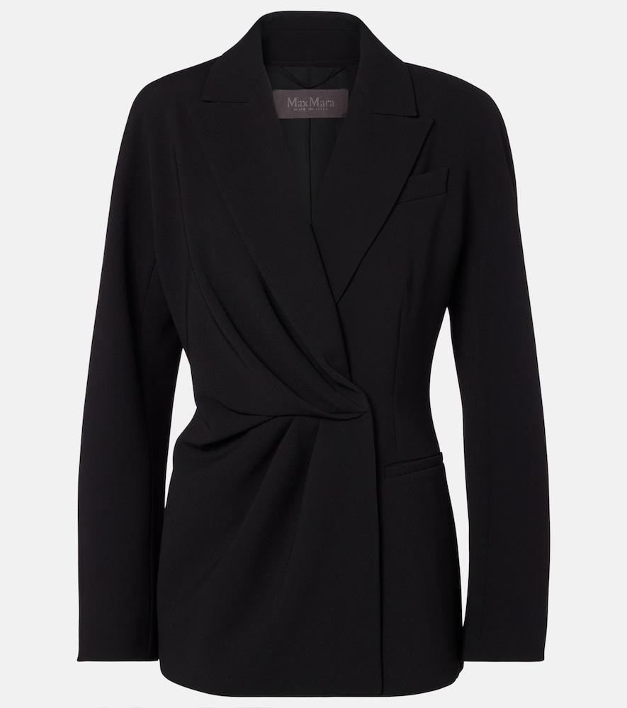 max mara draped cady wrap jacket
