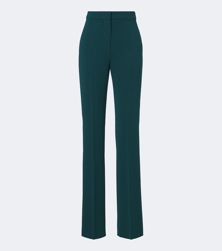 max mara elegante cady staight-leg pants