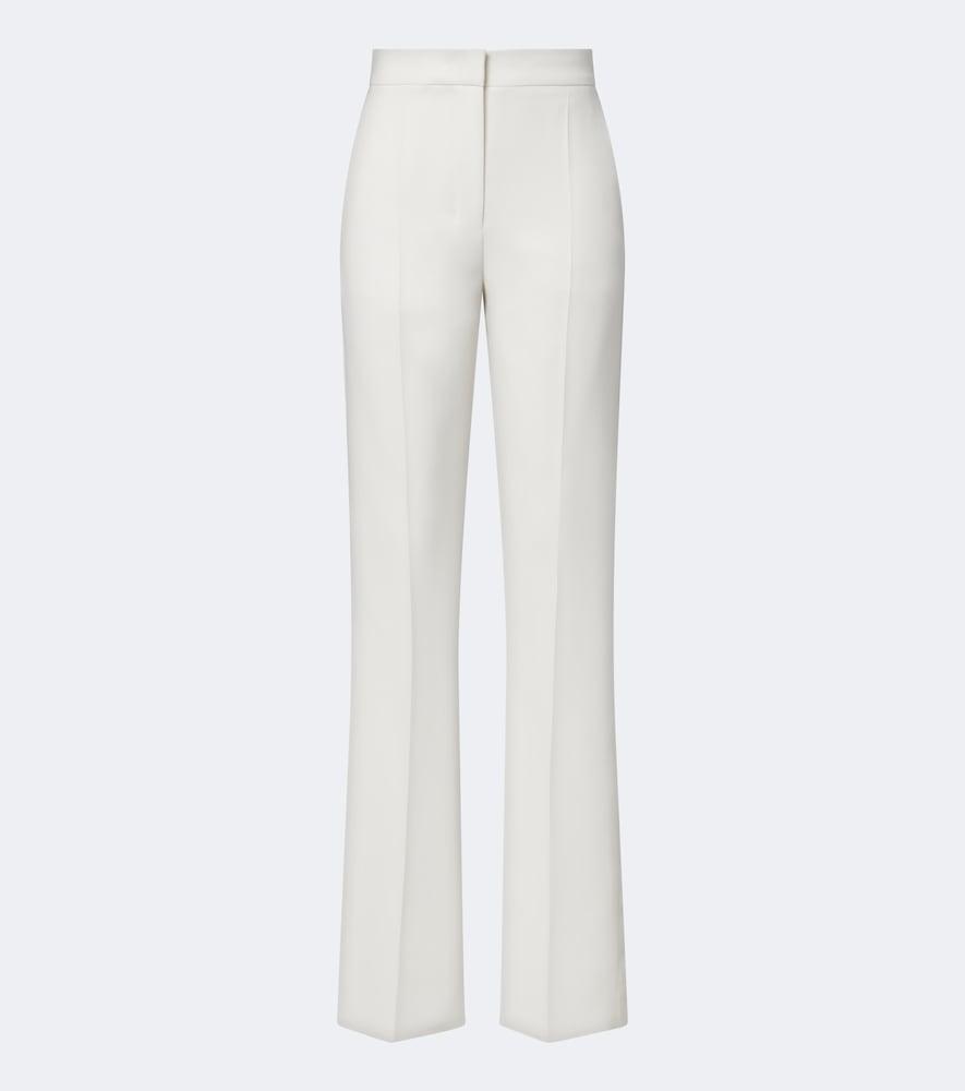max mara elegante cady straight-leg pants