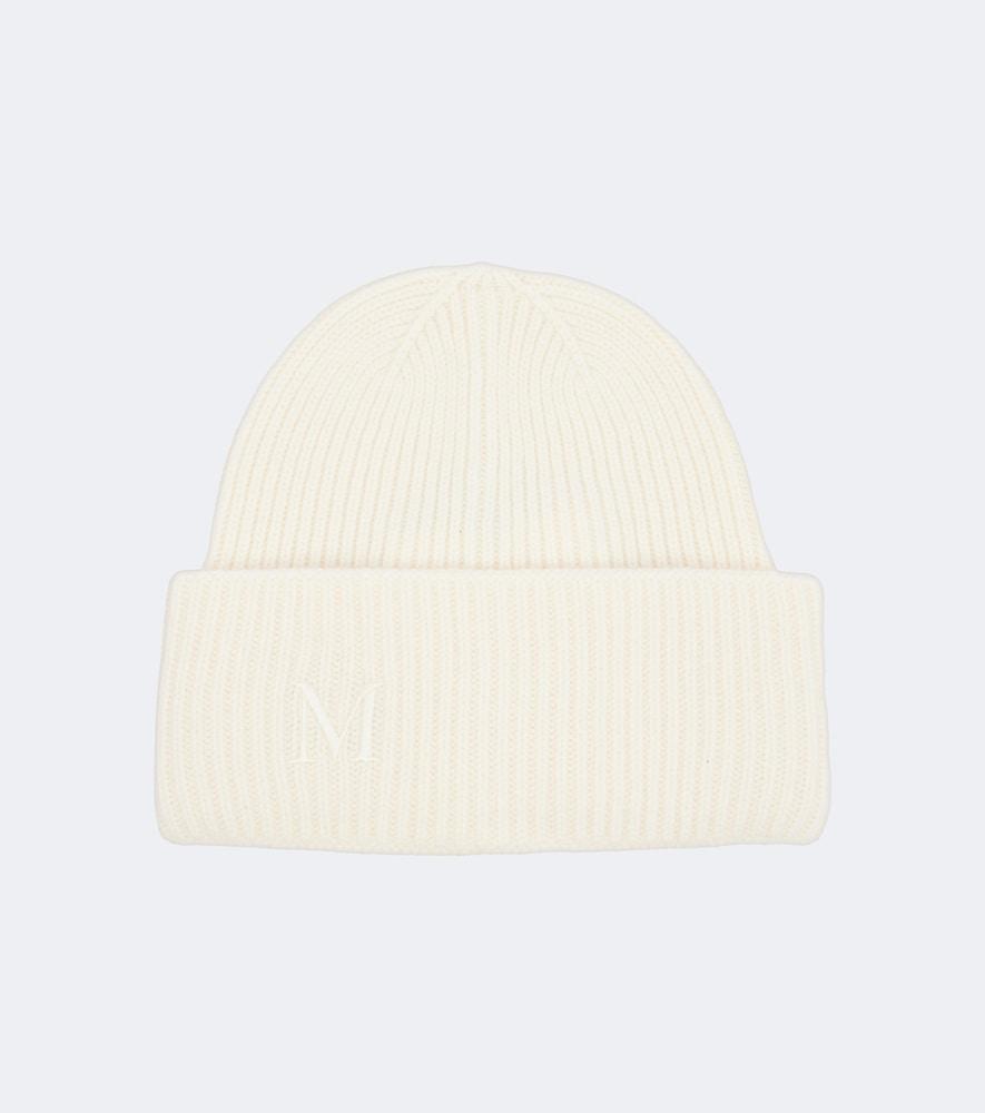 max mara embroidered cashmere beanie