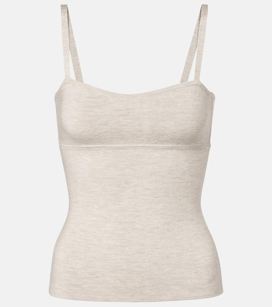 max mara epica wool-blend top