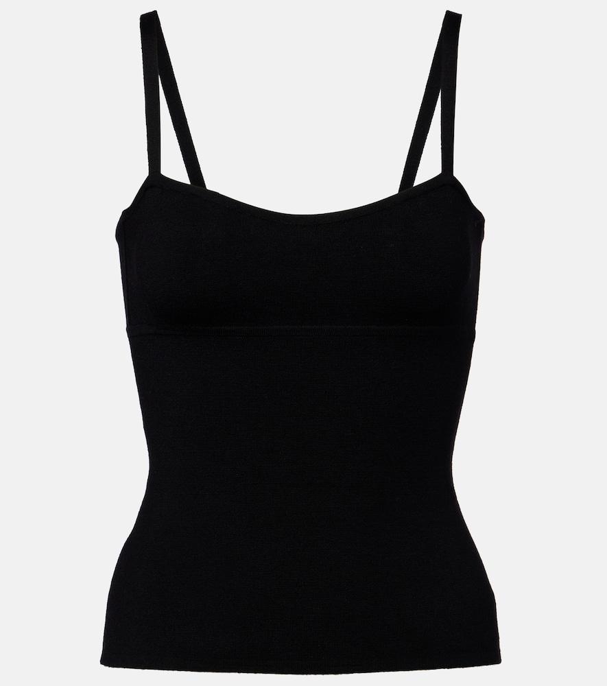 max mara epica wool-blend top