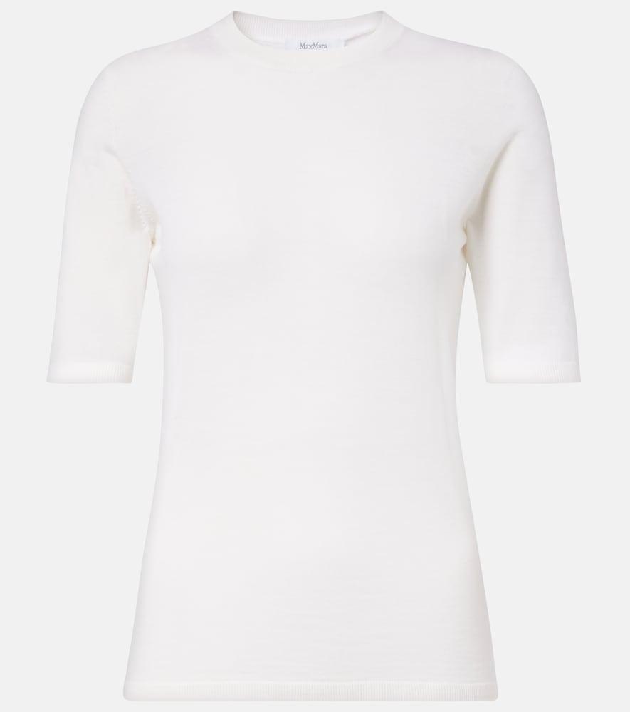 max mara gerico virgin wool top