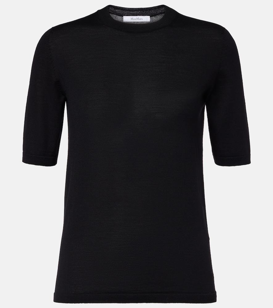 max mara gerico virgin wool top