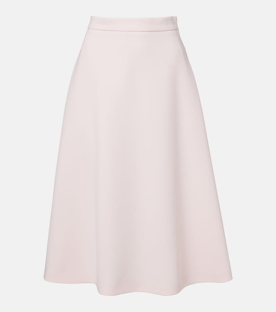 max mara girante midi skirt
