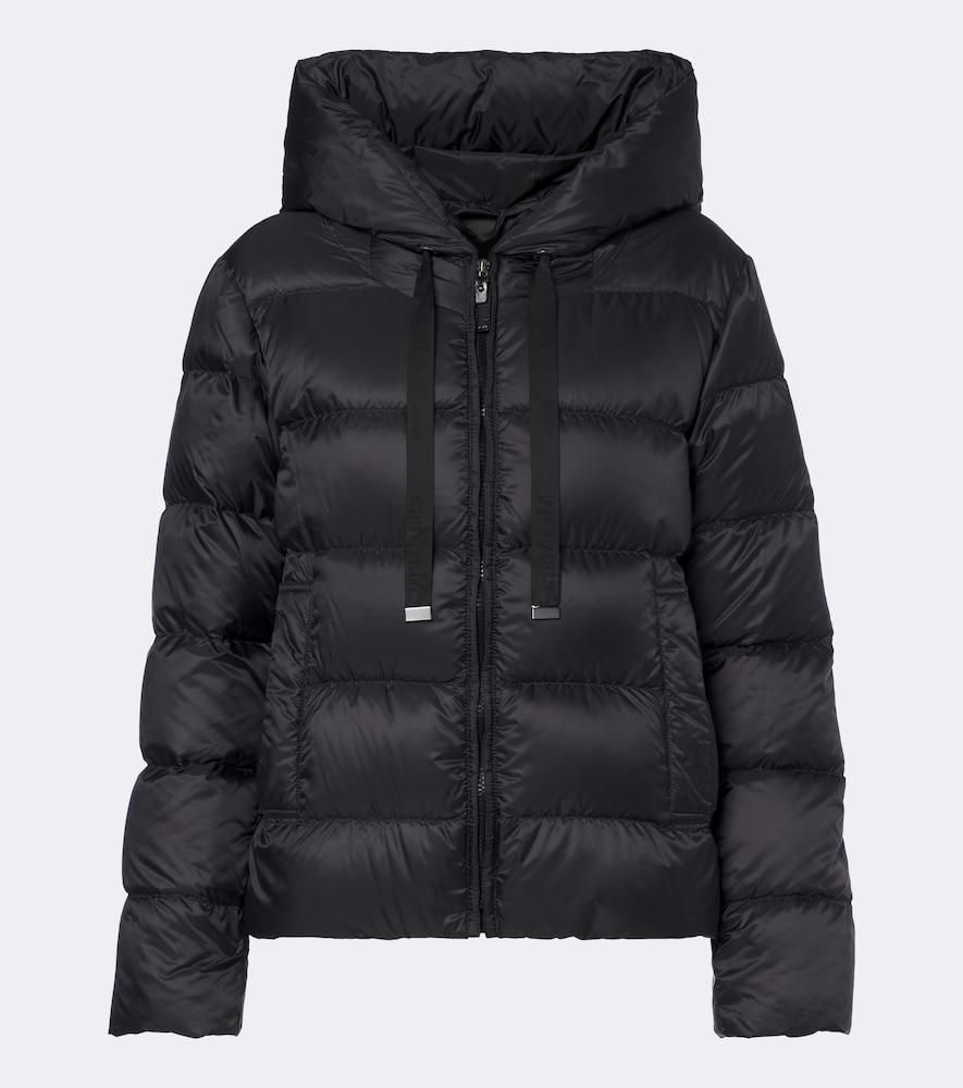 max mara hooded puffer jacket