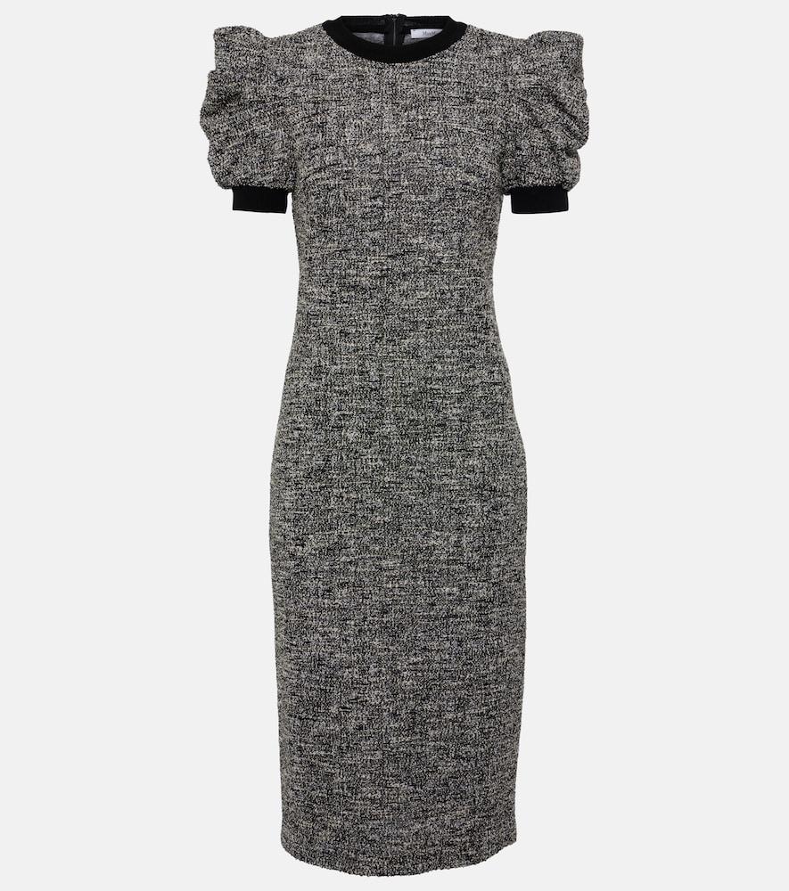max mara ieti cotton-blend midi dress