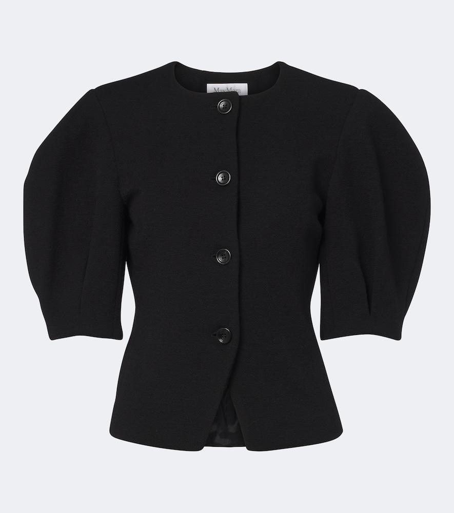 max mara jersey jacquard jacket