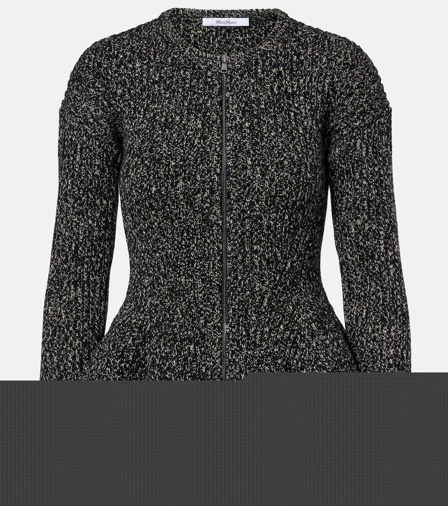 max mara kim wool and cashmere-blend cardigan
