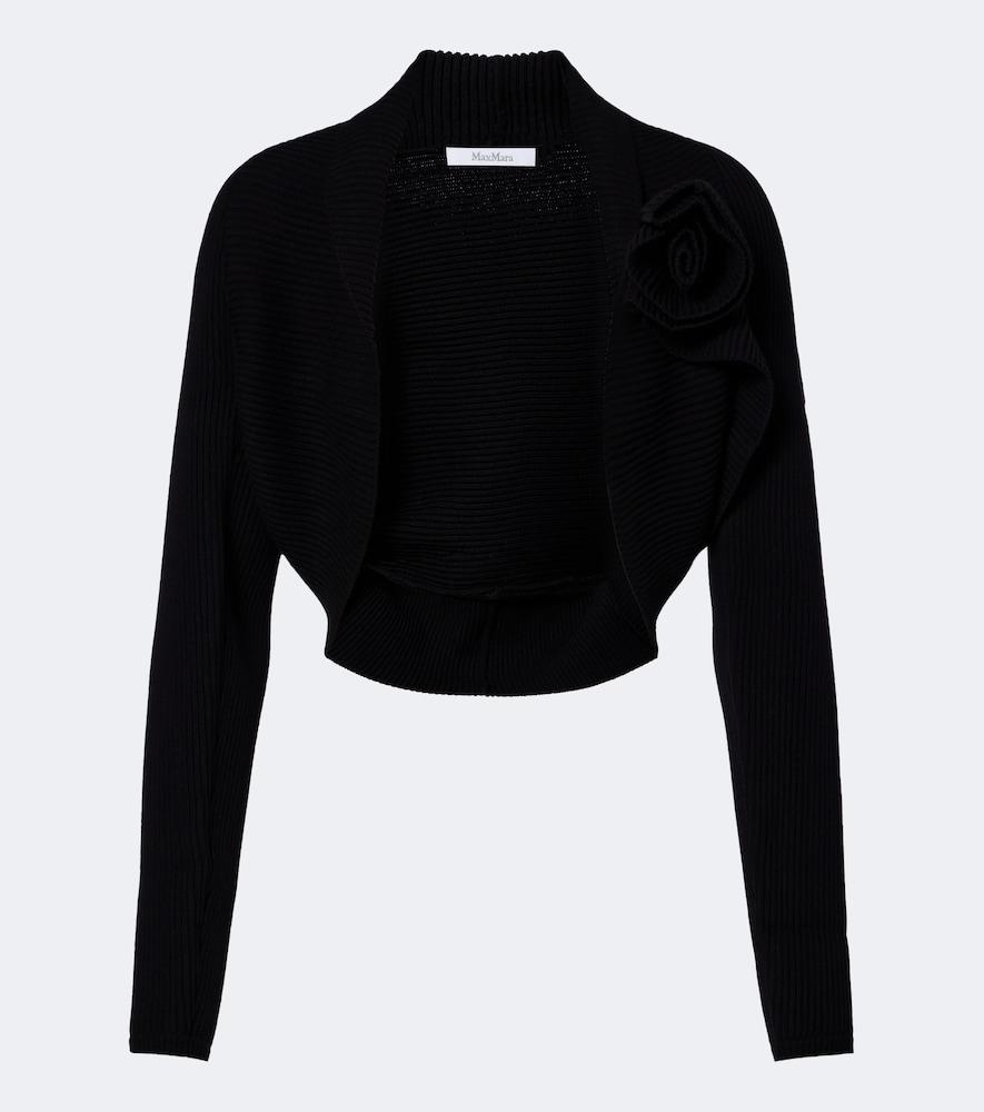 max mara knitted shrug